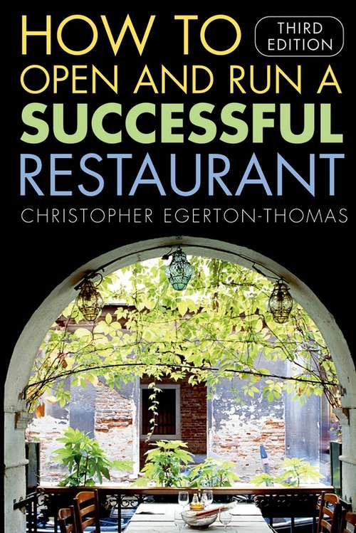 Book cover of How to Open and Run a Successful Restaurant