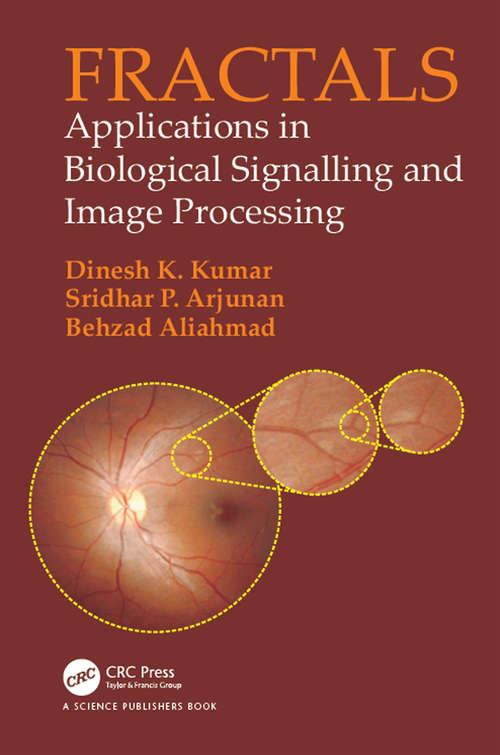 Book cover of Fractals: Applications in Biological Signalling and Image Processing