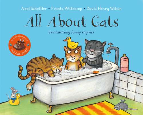 Book cover of All About Cats: Fantastically Funny Rhymes