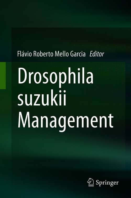 Book cover of Drosophila suzukii Management (1st ed. 2020)