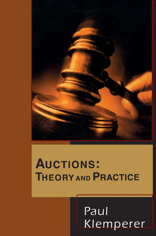 Book cover of Auctions: Theory and Practice (PDF) (The Toulouse Lectures in Economics)