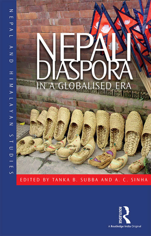 Book cover of Nepali Diaspora in a Globalised Era (Nepal and Himalayan Studies)