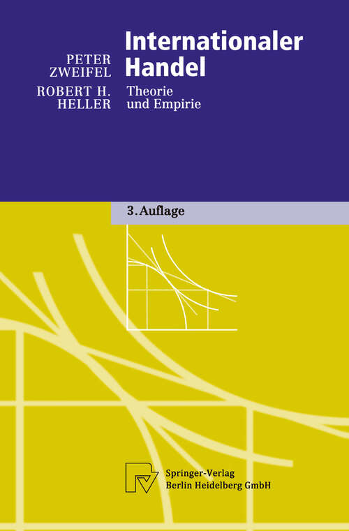 Book cover of Internationaler Handel: Theorie und Empirie (3. Aufl. 1997) (Physica-Lehrbuch)