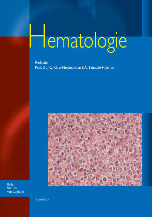 Book cover of Hematologie (2nd ed. 2013) (Zorg Rondom)