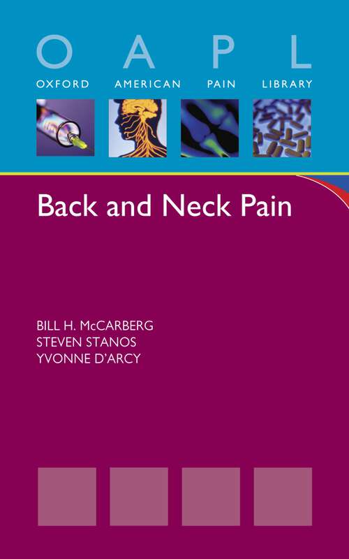 Book cover of Back and Neck Pain