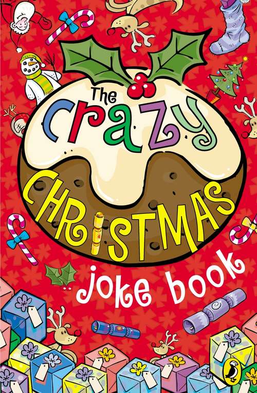 Book cover of The Crazy Christmas Joke Book