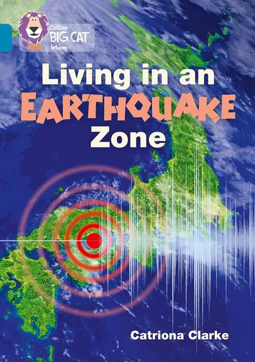 Book cover of Collins Big Cat, Band 13, Topaz: Living in an Earthquake Zone (PDF)