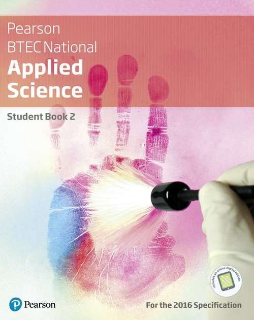 Book cover of BTEC Level 3 Nationals 2016 Applied Science Student Book (PDF)
