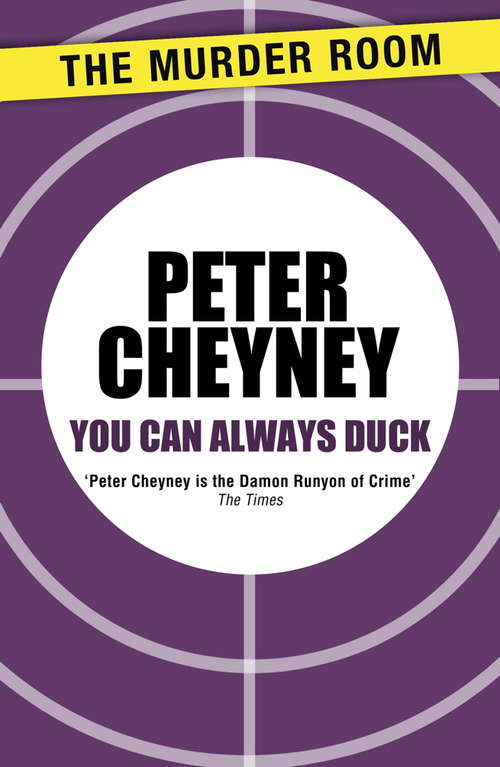 Book cover of You Can Always Duck (Lemmy Caution)