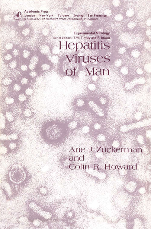 Book cover of Hepatitis Viruses of Man