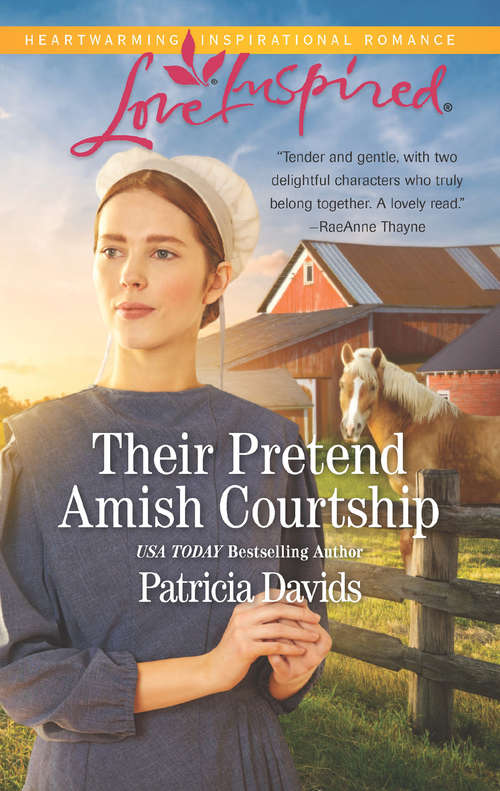 Book cover of Their Pretend Amish Courtship: An Amish Courtship (ePub edition) (The Amish Bachelors #4)