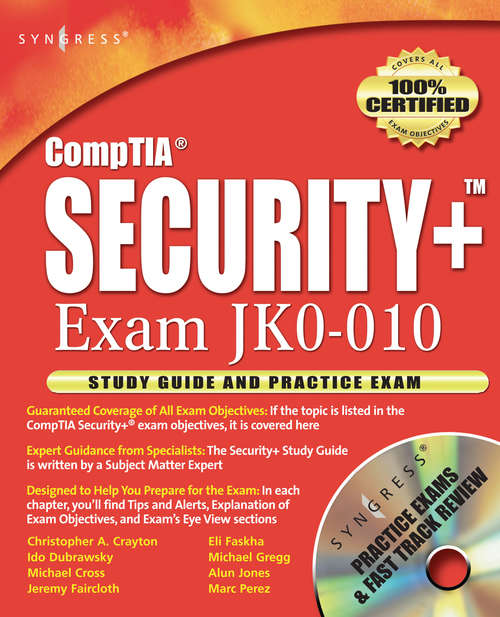 Book cover of Security+ Study Guide (2)