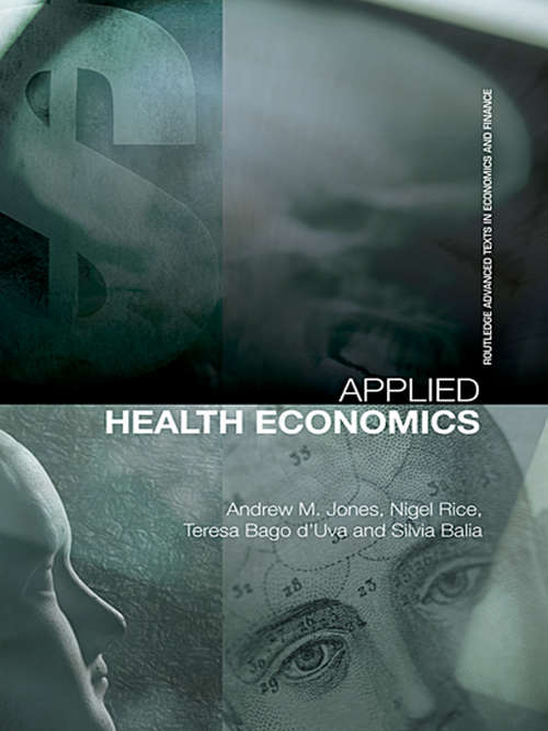Book cover of Applied Health Economics (2) (Routledge Advanced Texts in Economics and Finance)