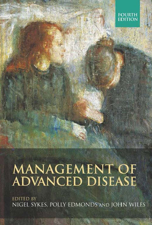 Book cover of Management of Advanced Disease, Fourth edition