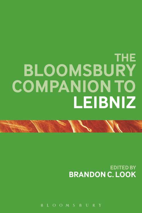 Book cover of The Bloomsbury Companion to Leibniz (Bloomsbury Companions)