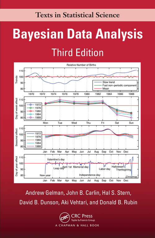 Book cover of Bayesian Data Analysis (Chapman And Hall/crc Texts In Statistical Science Ser.)