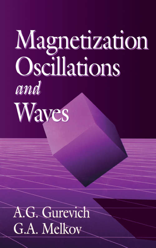 Book cover of Magnetization Oscillations and Waves