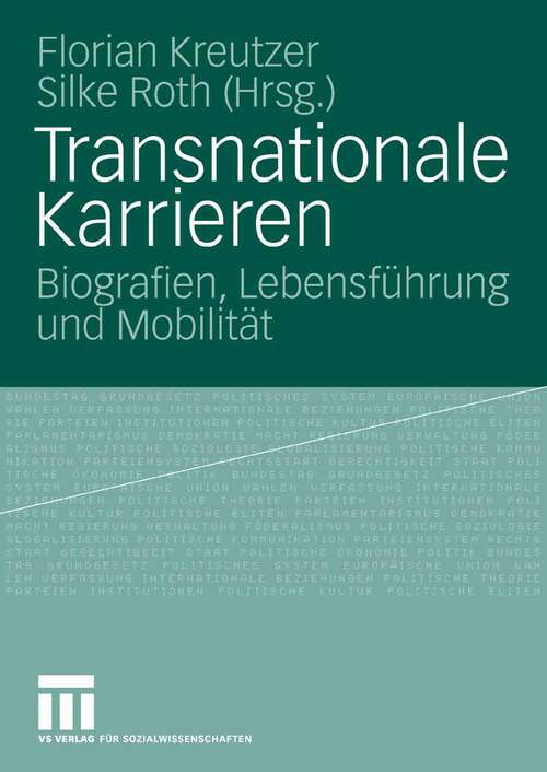 Book cover of Transnationale Karrieren: Biografien, Lebensführung und Mobilität (2006)