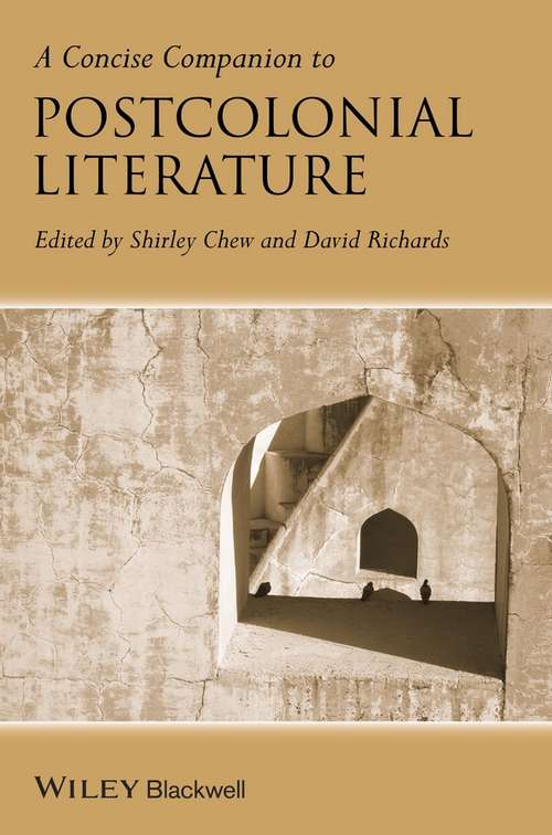 Book cover of A Concise Companion to Postcolonial Literature (Concise Companions to Literature and Culture)