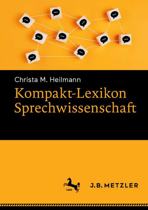 Book cover of Kompakt-Lexikon Sprechwissenschaft (1. Aufl. 2022)