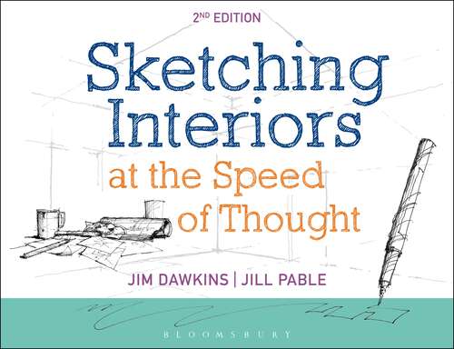 Book cover of Sketching Interiors at the Speed of Thought: - with STUDIO (2)