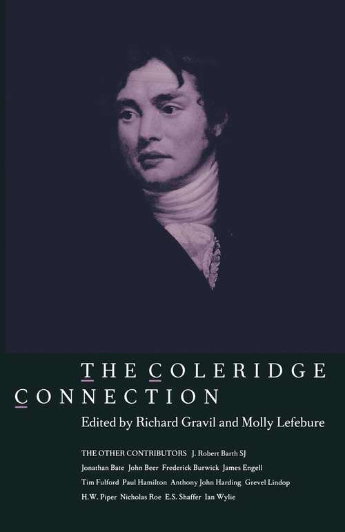 Book cover of Coleridge Connection: Essays For Thomas Mcfarland (pdf) (1st ed. 1990)