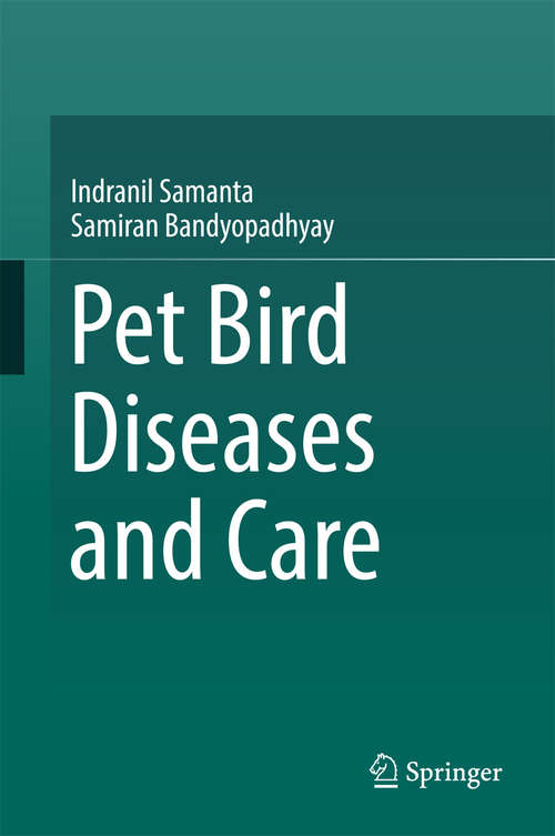 Book cover of Pet bird diseases and care