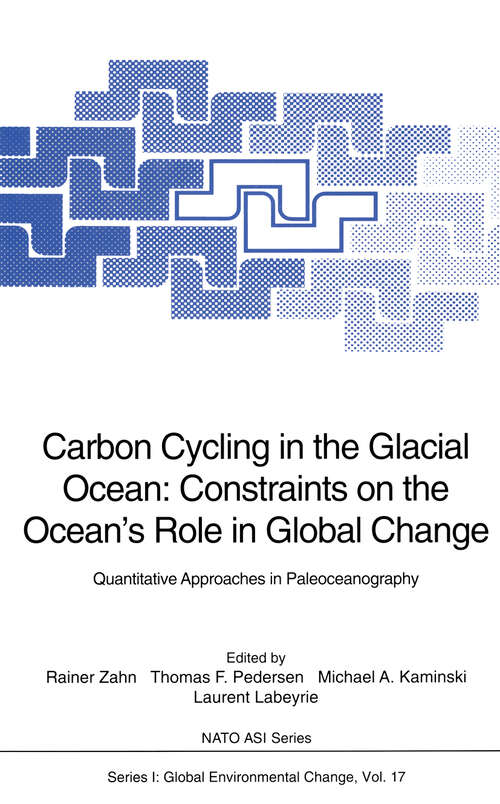 Book cover of Carbon Cycling in the Glacial Ocean: Quantitative Approaches in Paleoceanography (1994) (Nato ASI Subseries I: #17)