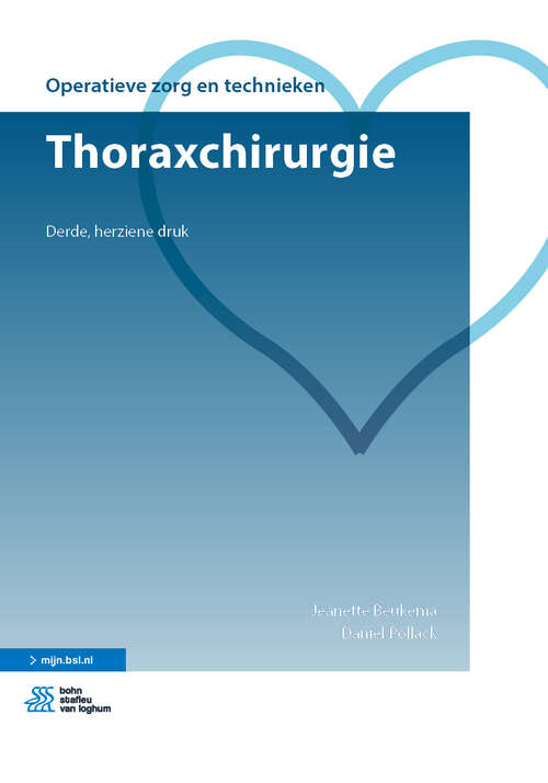 Book cover of Thoraxchirurgie (3rd ed. 2019) (Operatieve zorg en technieken)