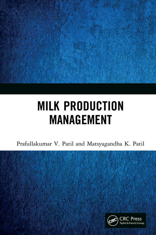 Book cover of Milk Production Management