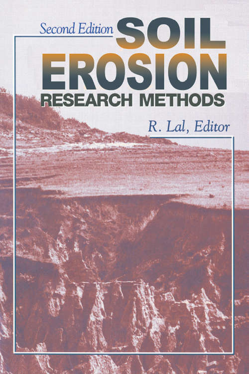 Book cover of Soil Erosion Research Methods (2)