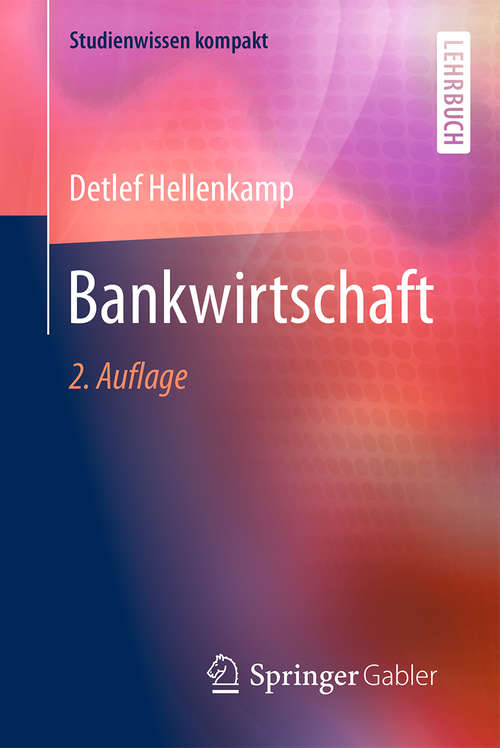 Book cover of Bankwirtschaft (Studienwissen kompakt)