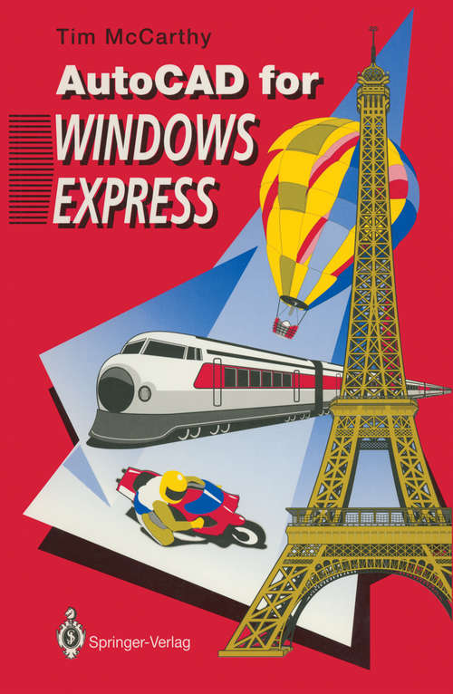 Book cover of AutoCAD for Windows Express (1994)