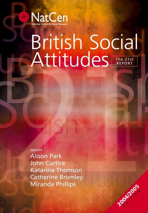 Book cover of British Social Attitudes: The 21st Report (PDF)