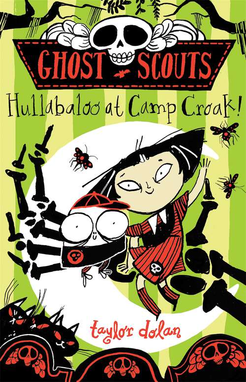 Book cover of Ghost Scouts: Hullabaloo at Camp Croak! (Ghost Scouts #2)