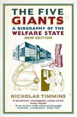 Book cover of The Five Giants: A Biography Of The Welfare State (PDF)