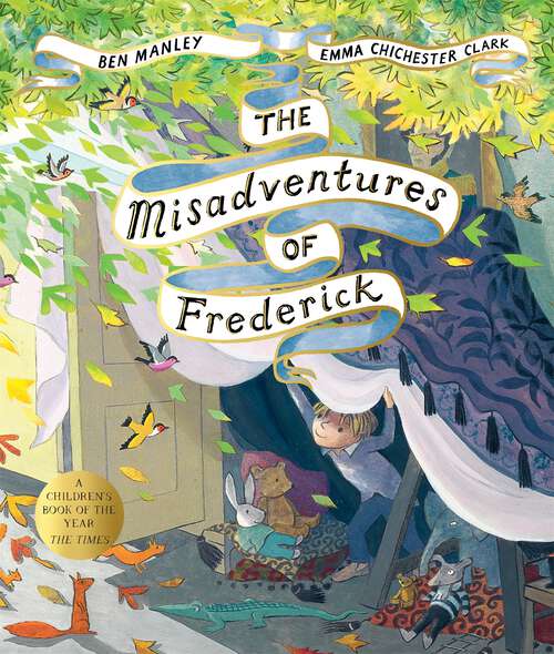 Book cover of The Misadventures of Frederick