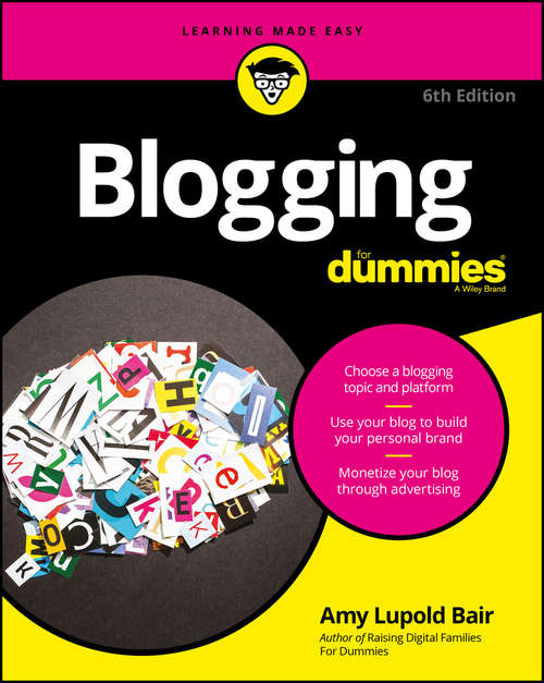 Book cover of Blogging For Dummies (6)