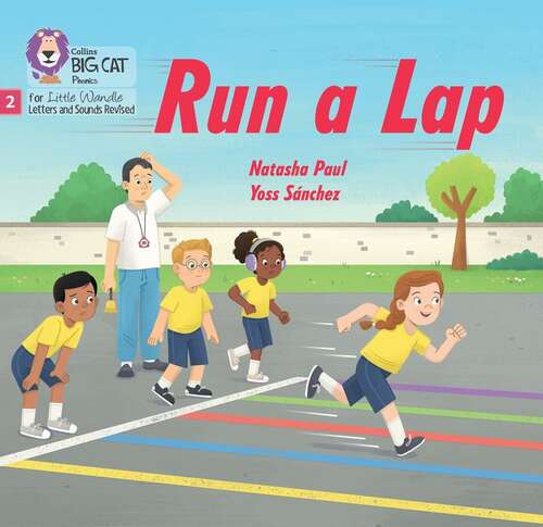 Book cover of Run A Lap: Phase 2 Set 4 Blending Practice