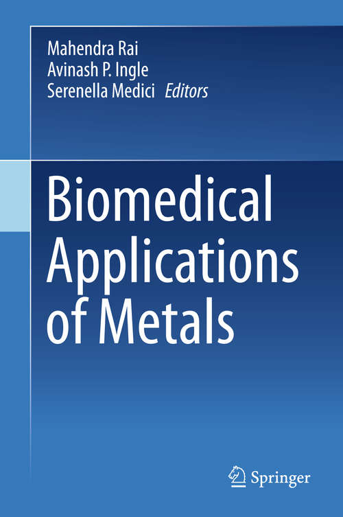 Book cover of Biomedical Applications of Metals