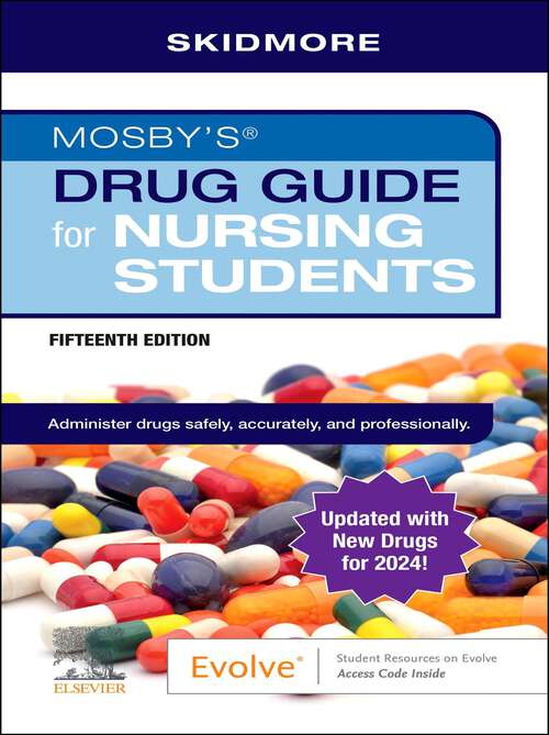 Book cover of Mosby's Drug Guide for Nursing Students with update - E-Book (10)