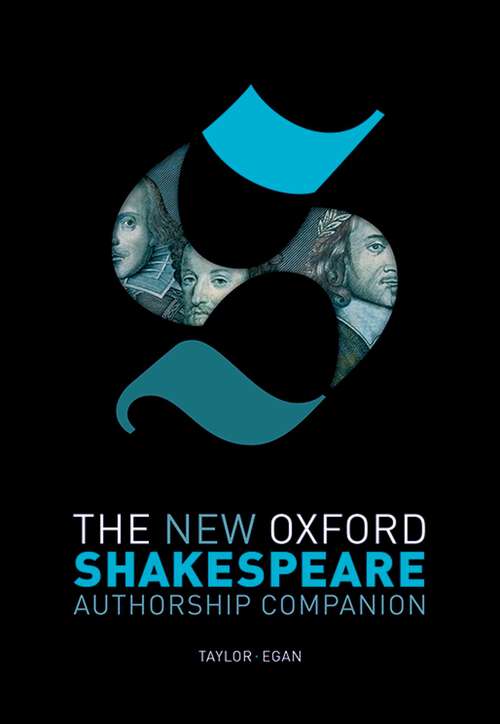 Book cover of The New Oxford Shakespeare: Authorship Companion (New Oxford Shakespeare)