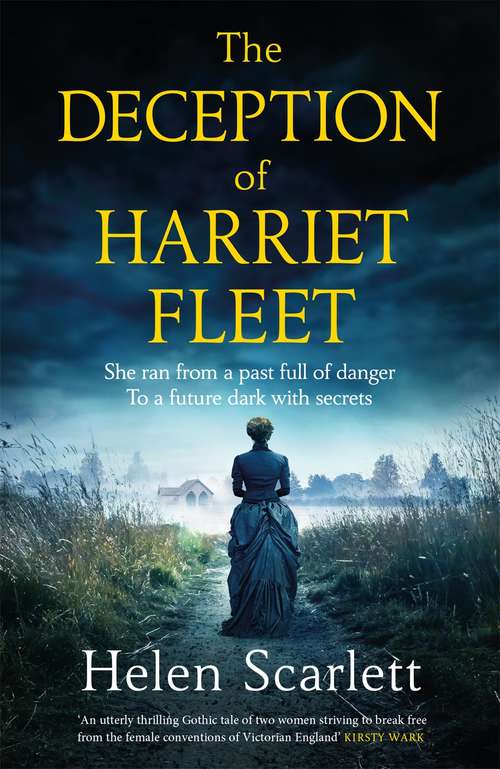 Book cover of The Deception of Harriet Fleet: An atmospheric Victorian chiller to curl up with on Winter nights