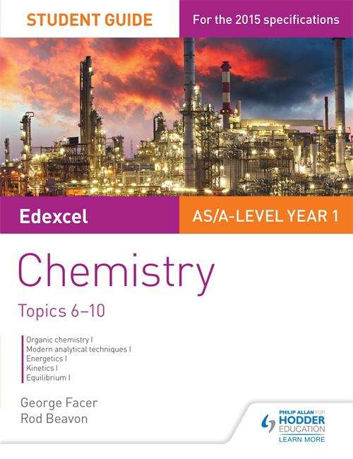 Book cover of Edexcel Chemistry Student Guide 2: Topics 6-10 (PDF)