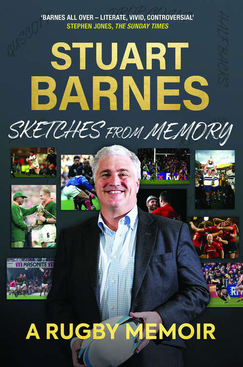 Book cover of Sketches from Memory: A Rugby Memoir