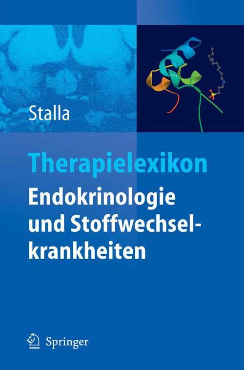 Book cover of Therapielexikon Endokrinologie und Stoffwechselkrankheiten (2007)