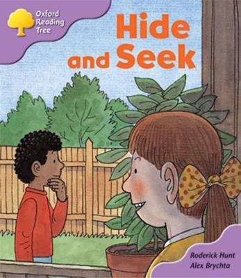 Book cover of Oxford Reading Tree, Stage 1+, First Sentences: Hide and Seek