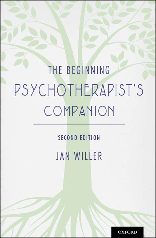 Book cover of The Beginning Psychotherapist's Companion: Second Edition (2)