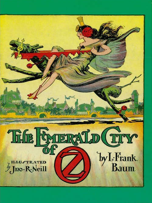 Book cover of The Emerald City of Oz  (The Land of Oz #6)