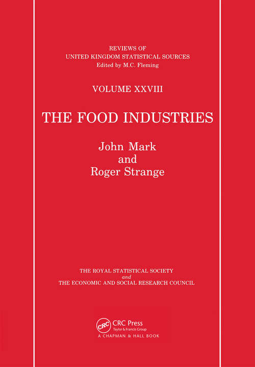 Book cover of Food Industries